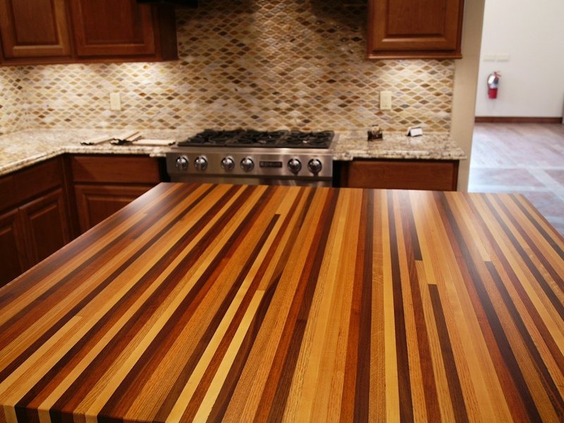 Why Choose A Custom Solid Wood Countertop For Your Houston Kitchen?